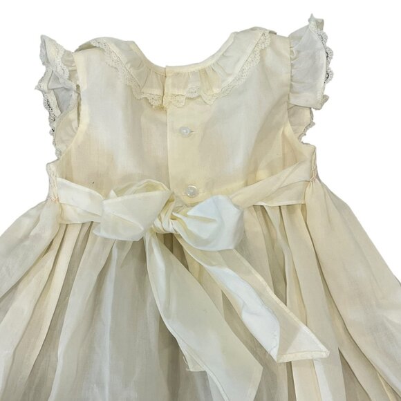 Edgehill Collection Smocked Girls Dress Dillard's 18 Months - Picture 7 of 9